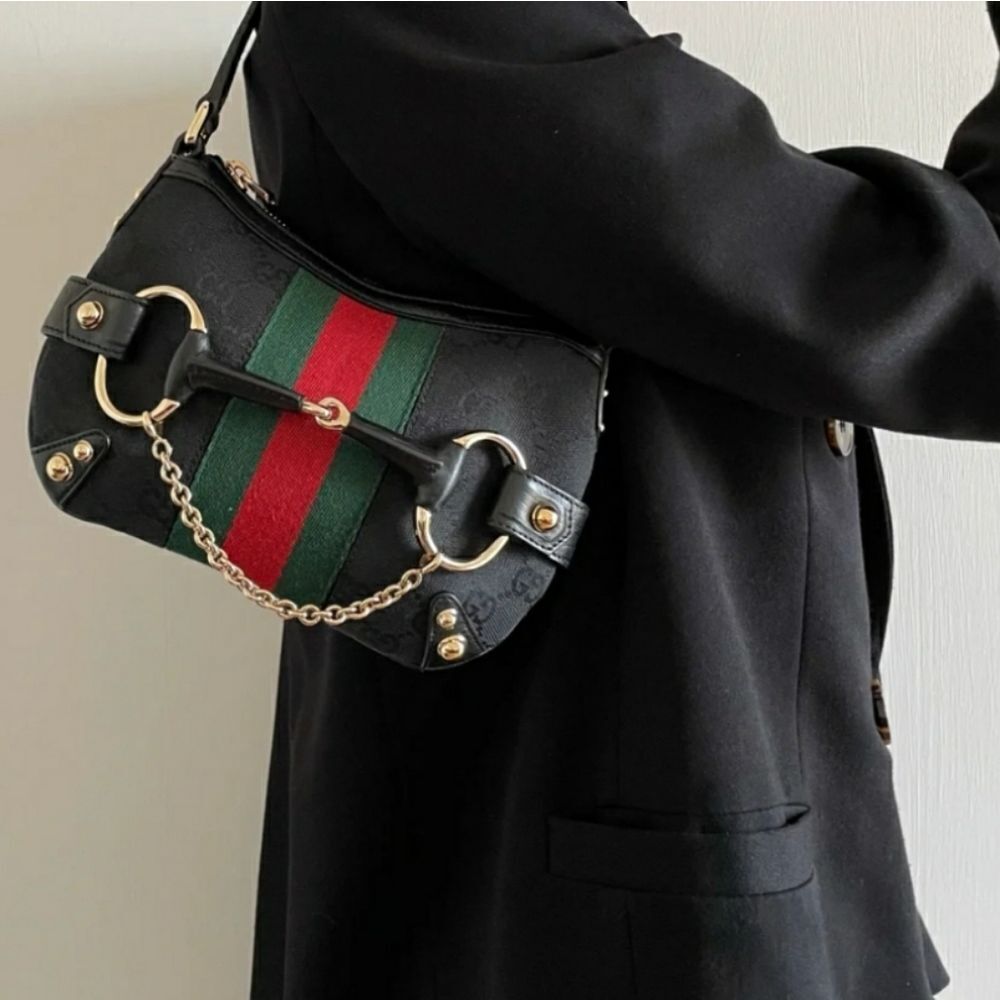 Gucci Web Horsebit Mini Bag